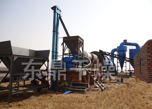 煤泥烘干設(shè)備準(zhǔn)備發(fā)貨，煤泥烘干機(jī)發(fā)貨現(xiàn)場(chǎng)